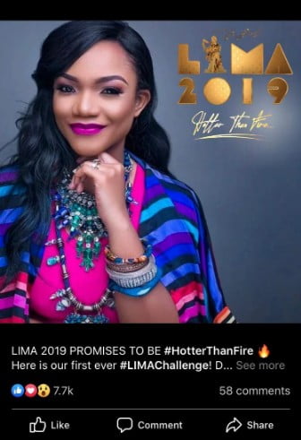 LoveWorld star Ada is slated to perform at the LIMA awards 2019