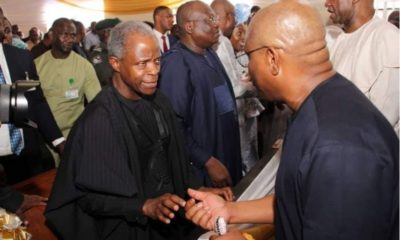 Vice President Osinbajo, Gov. Wike, Other Top APC, PDP Leaders Meet (Photos)
