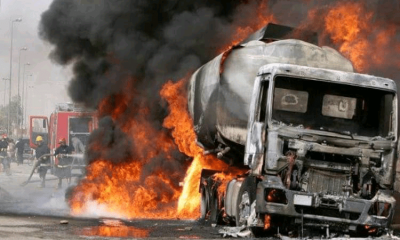 Two Die As Five Fuel Tankers Explode In Abia