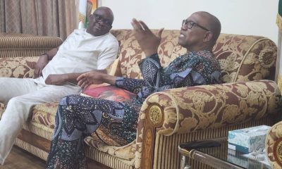 Peter Obi Meets Fayose In Lagos (Photos)