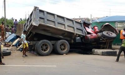 Tipper Driver Crushed Pedestrian To Death In Osun - FRSC Confirms