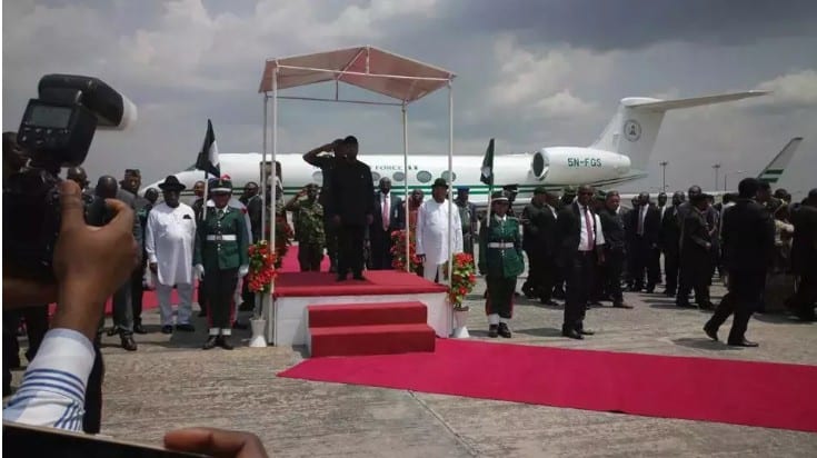 Acting President Yemi Osinbajo giving grand reception in Uyo