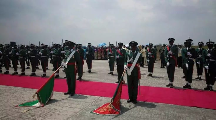 Acting President Yemi Osinbajo giving grand reception in Uyo