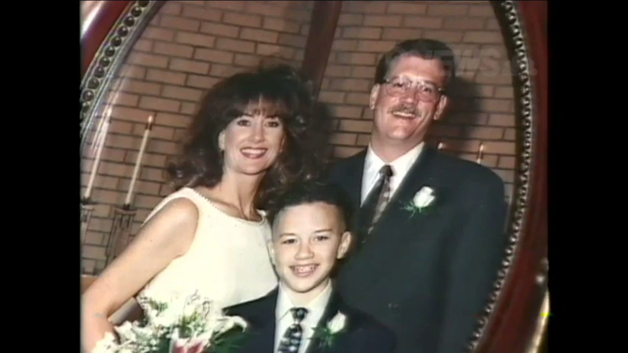Mike Mcdaniel with mother and stepfather