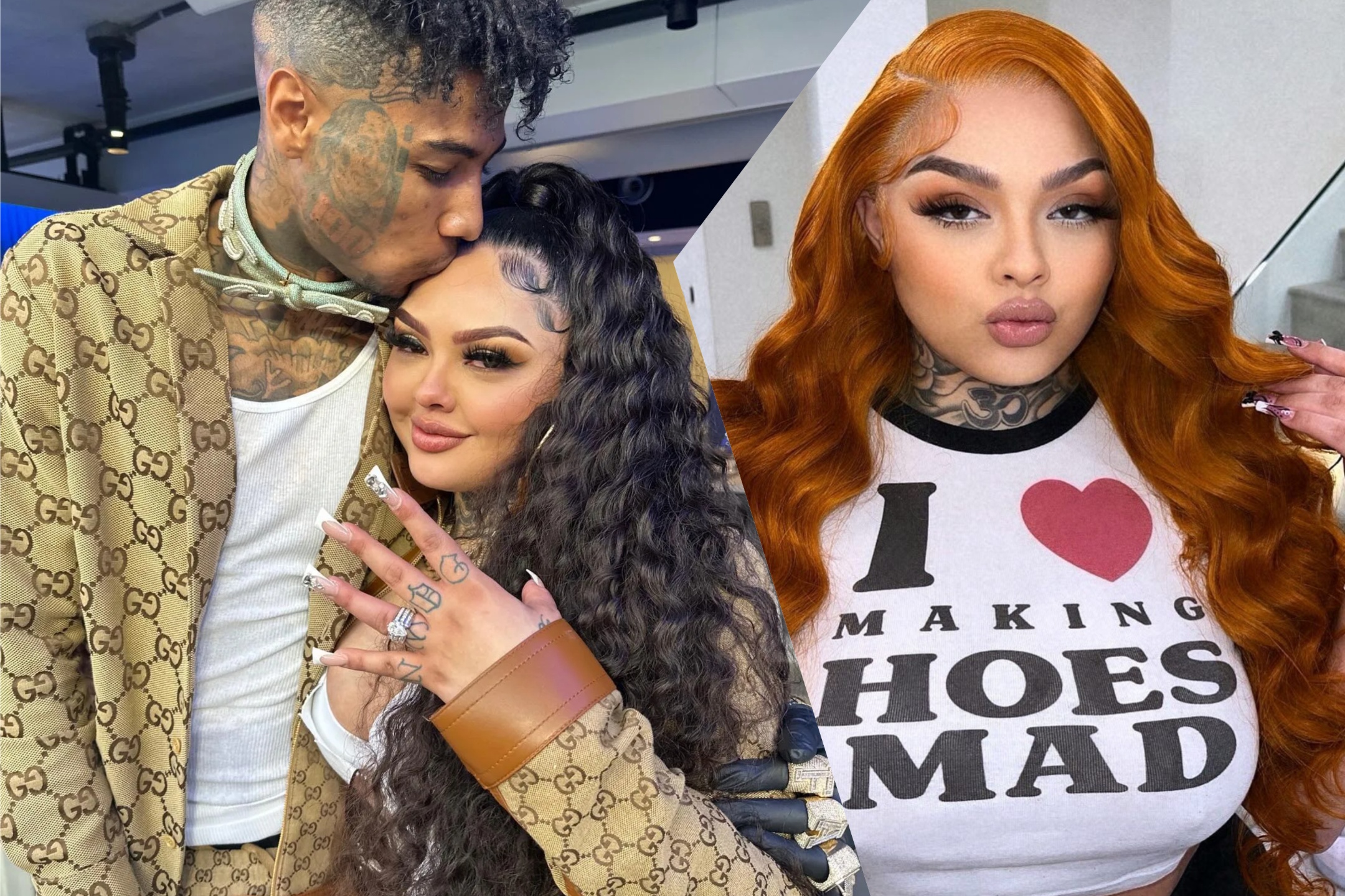 Jaidyn Alexis and Rapper Blueface