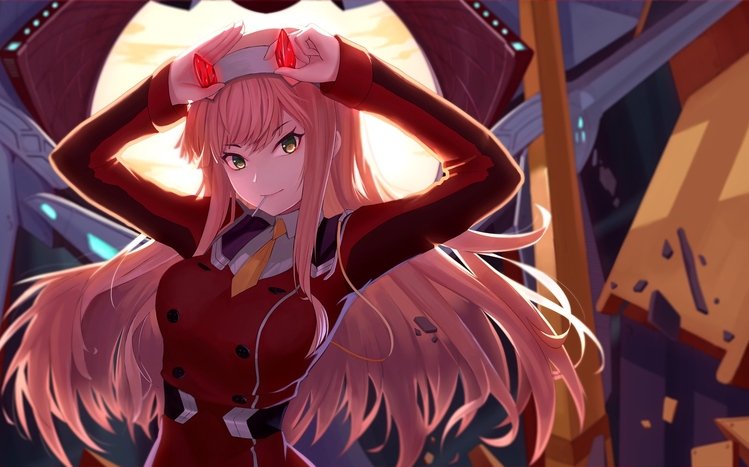 Zero Two (Darling in the Franxx) - hottest female anime characters