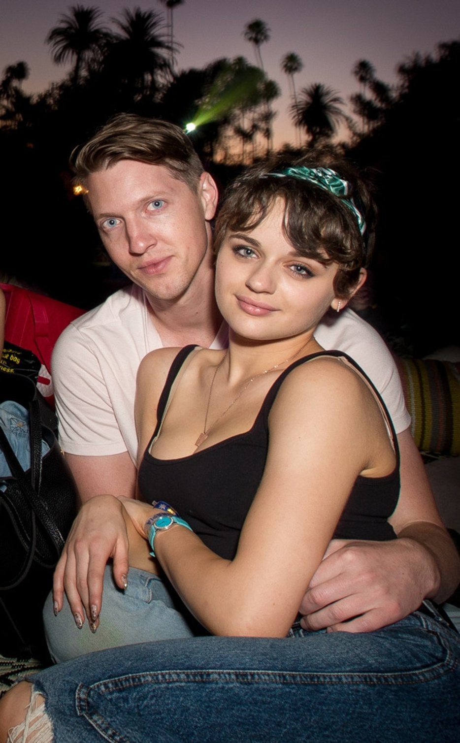 Joey King and Steven Piet