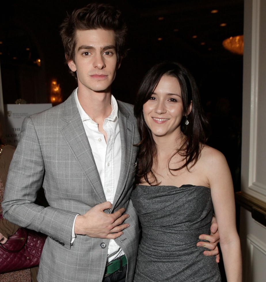 Andrew Garfield with former girlfriend Shannon Woodward