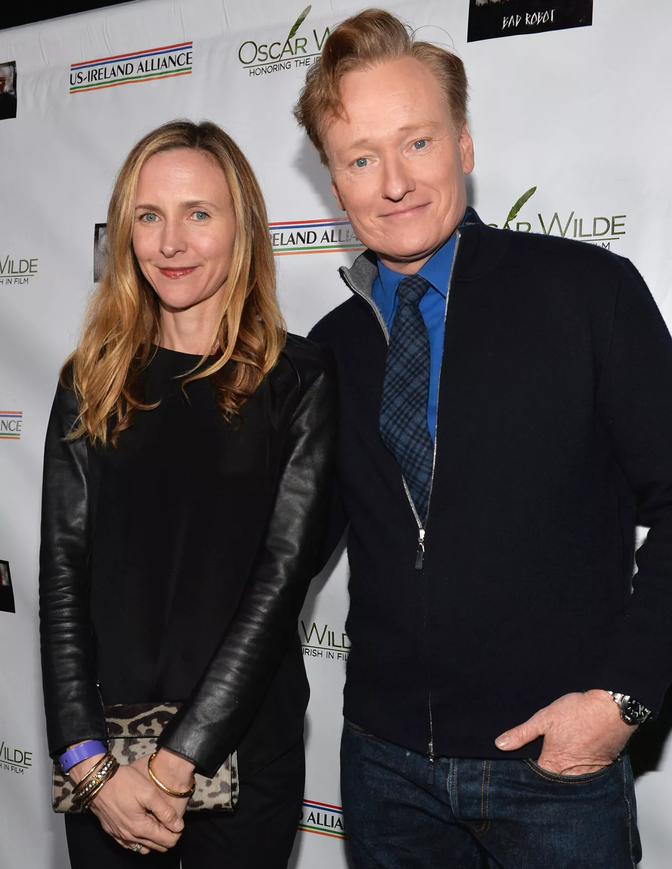 Conan O'Brien and Liza Powel