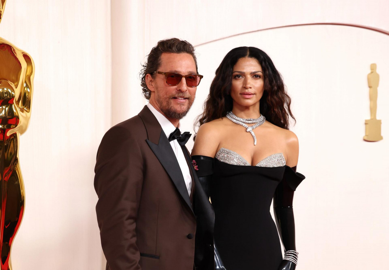 Matthew McConaughey and Camila Alves McConaughey