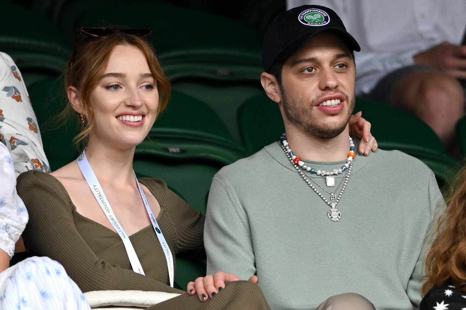 Phoebe Dynevor and Pete Davidson