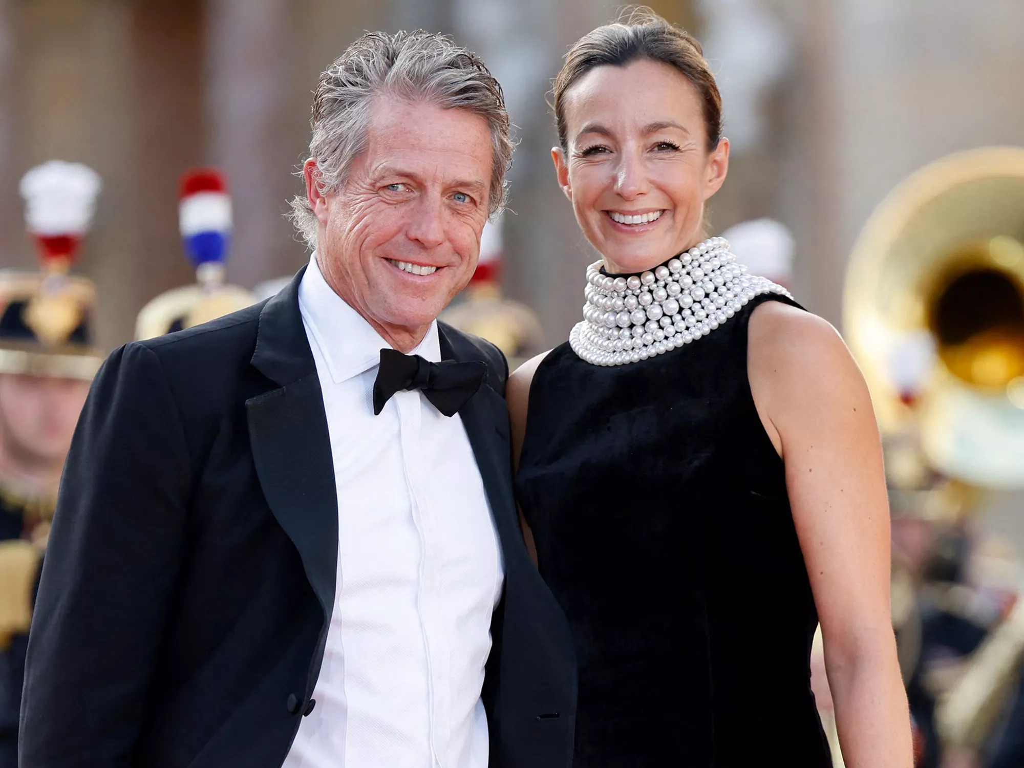 Hugh Grant and Anna Ebersetin