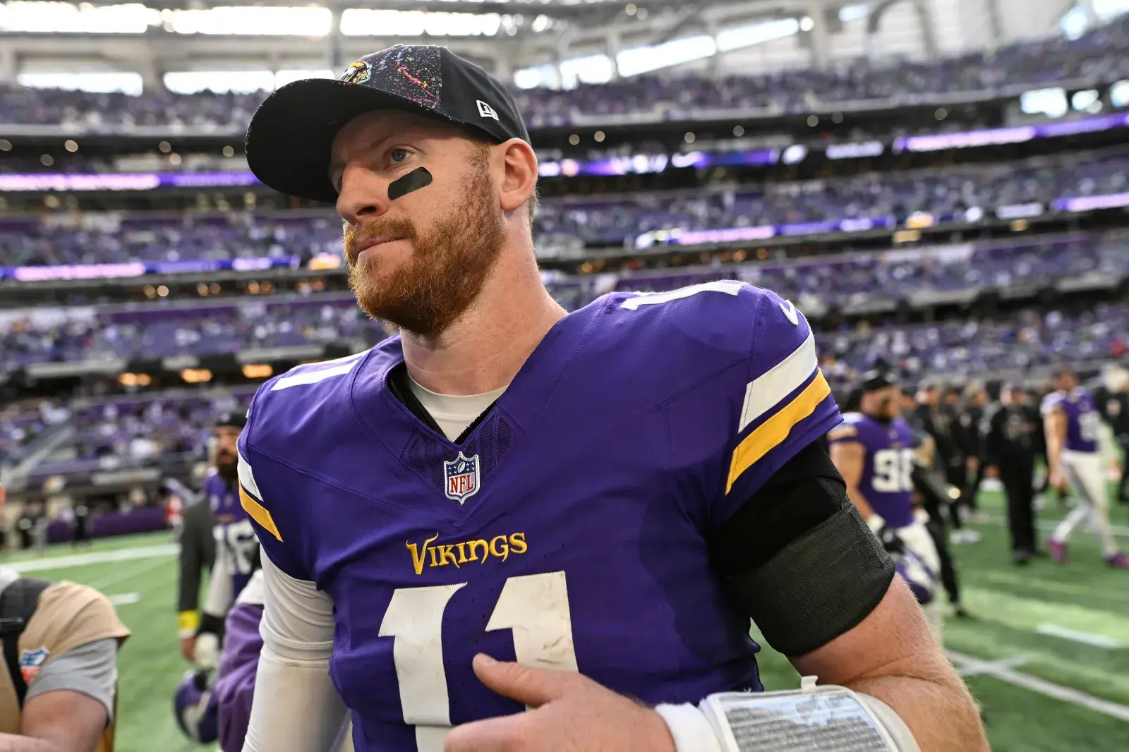 Vikings quarterback Carson Wentz