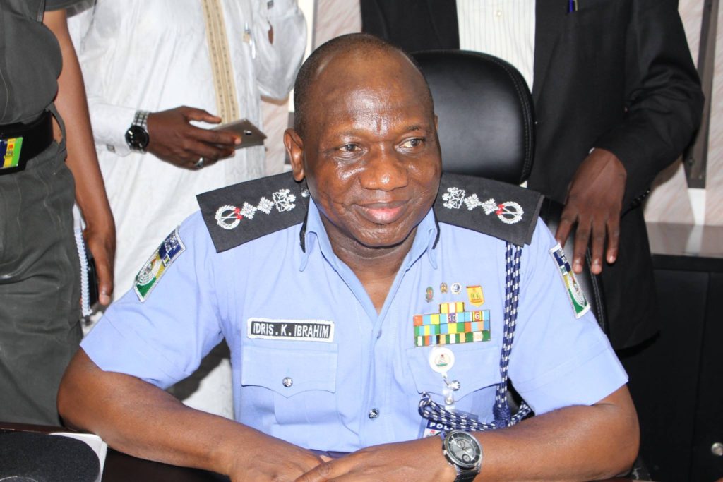 Nigeria Police chief, Ibrahim Idris