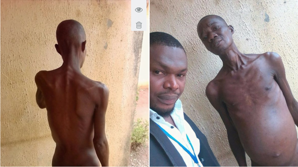 Photos: See shocking state of prisoners at Delta State prison