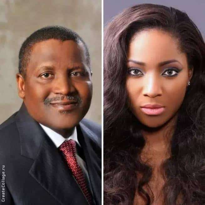 Details About Dangote's wife and children