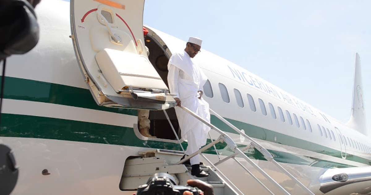 Image result for buhari airplane images