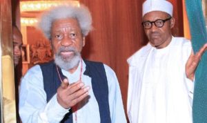 Buhari felicitates with Soyinka on his birthday