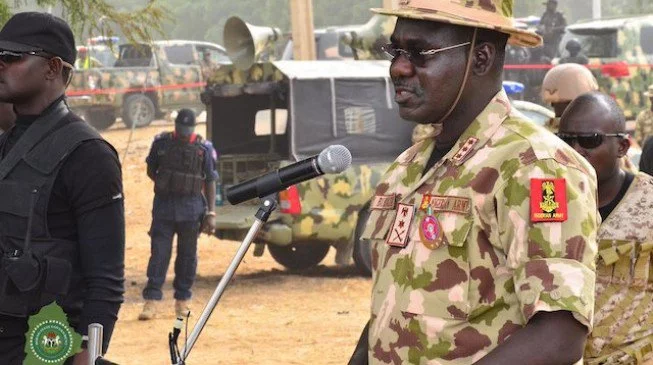 What Buratai Told Soldiers On Monday About Boko Haram, ISWAP
