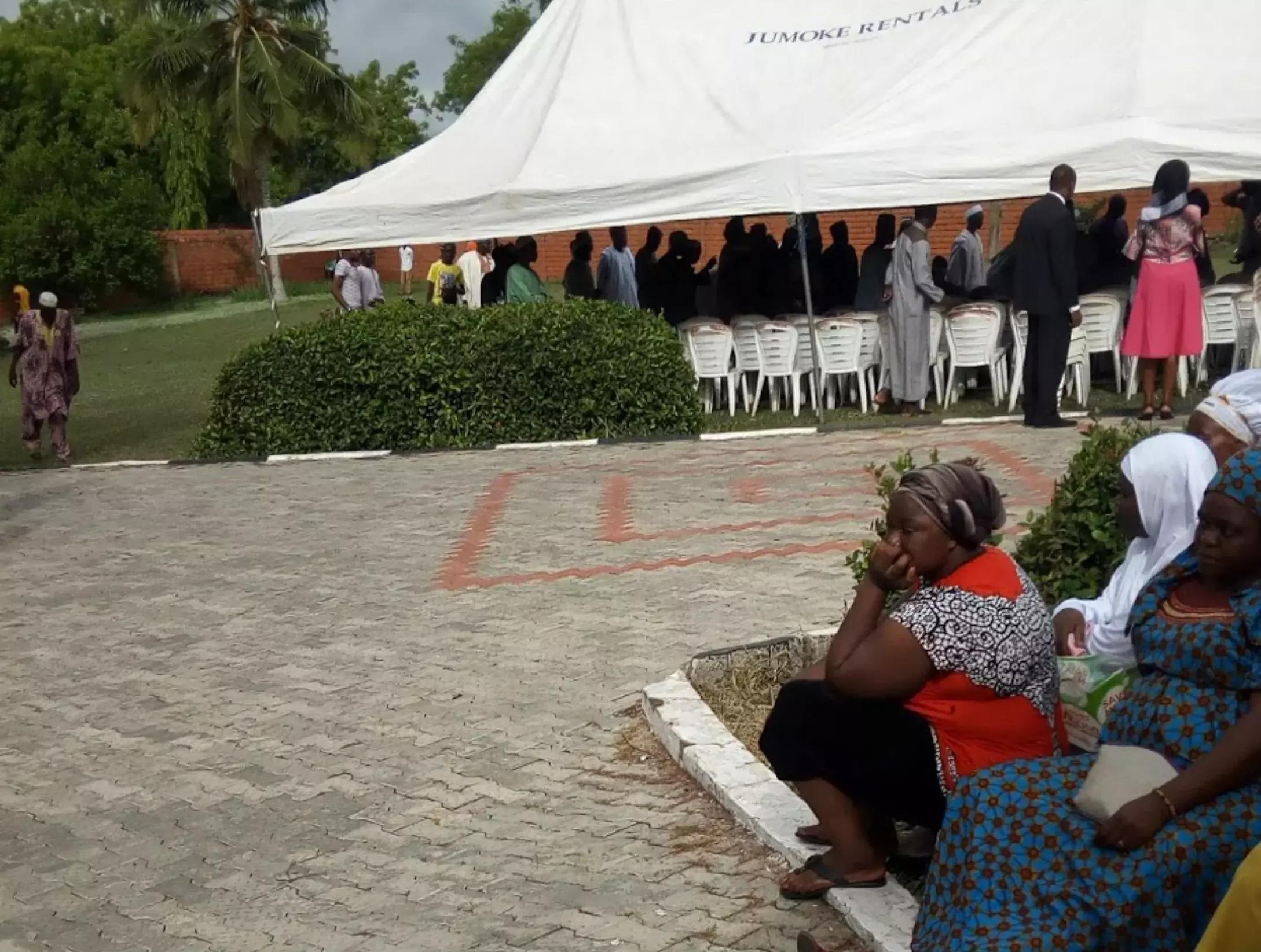 Senator Isiaka Adeleke buried amid tears