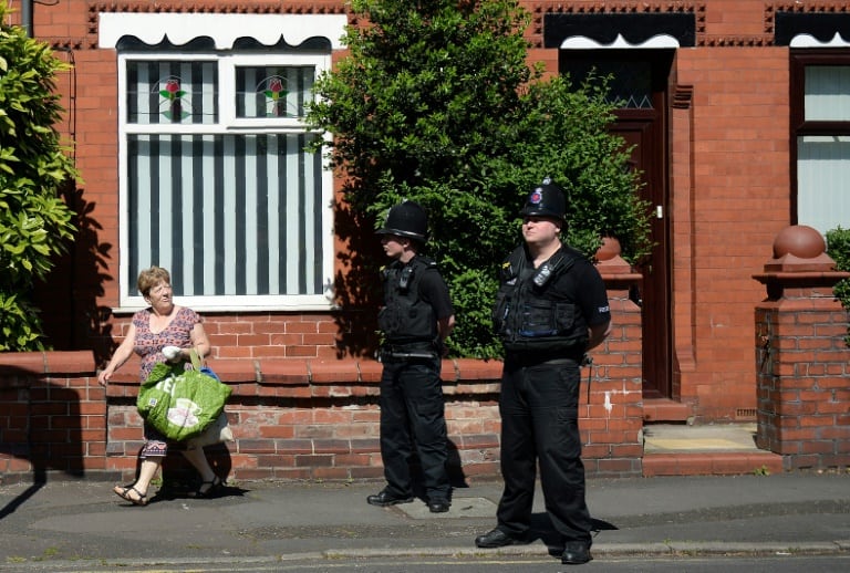 Police presence has been significantly boosted in Britain