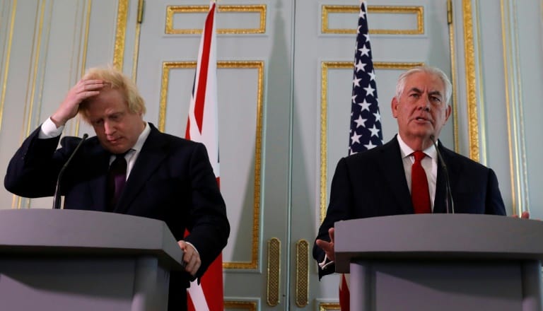 The UK-US relationship has come under pressure after intelligence leaks
