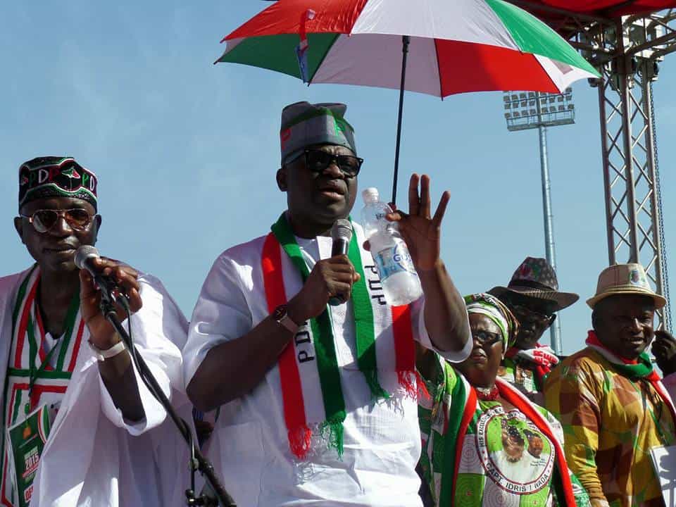 Ekiti guber: Fayose speaks on alleged plan by APC to rig election