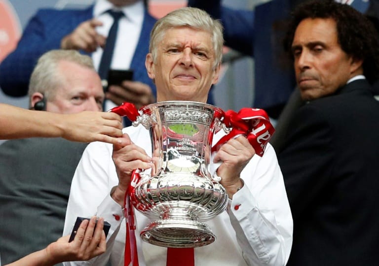 Nigeria News/File / Adrian DENNIS Arsene Wenger masterminded Arsenal's third FA Cup title in four seasons with the 1-0 victory over Chelsea on May 27, 2017