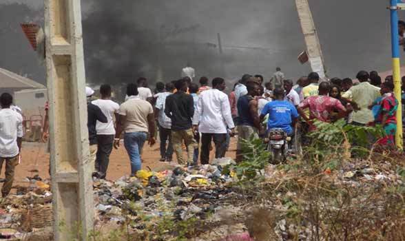 Five Suspected kidnappers Burnt To Death In Edo