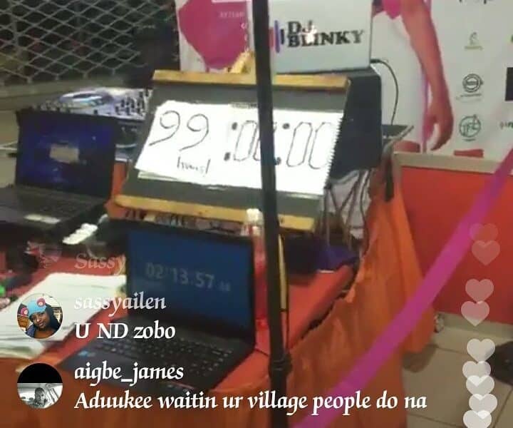 Nigerian dancer Odumewu Debbie a.k.a Pinki Debbie breaks Guinness World record for longest individual marathon dance