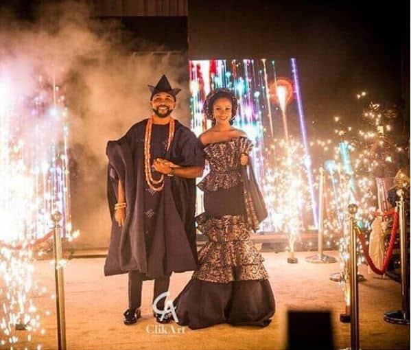 See all elegant outfits Adesua Etomi wore at her traditional wedding