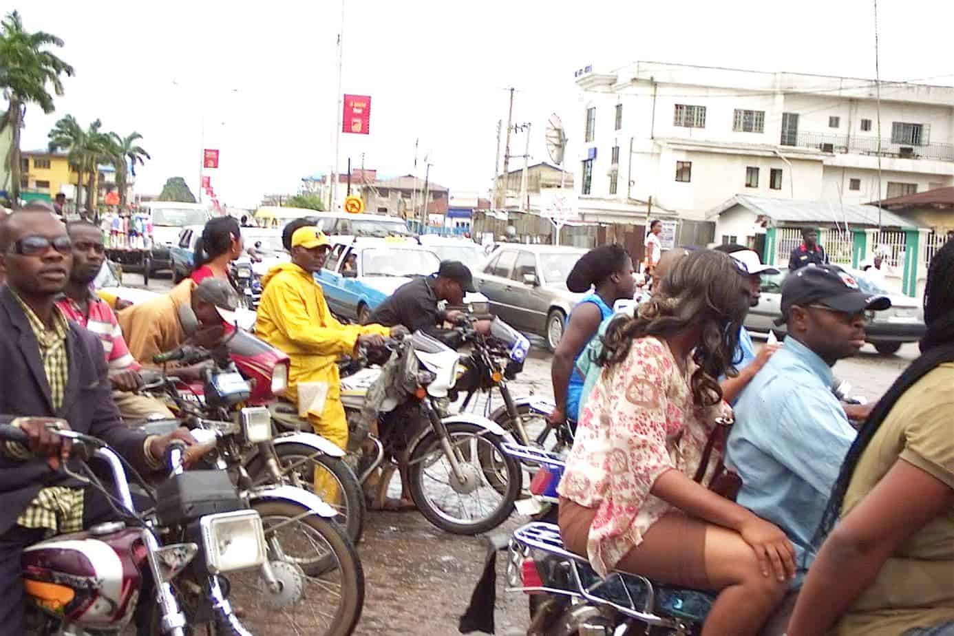 Okada riders beat up VIO in Abuja