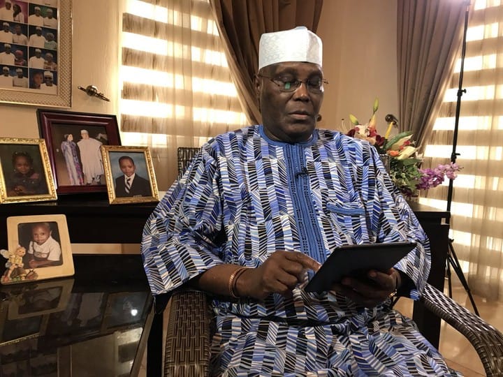 Atiku Abubakar group speaks on Buhari's second term bid