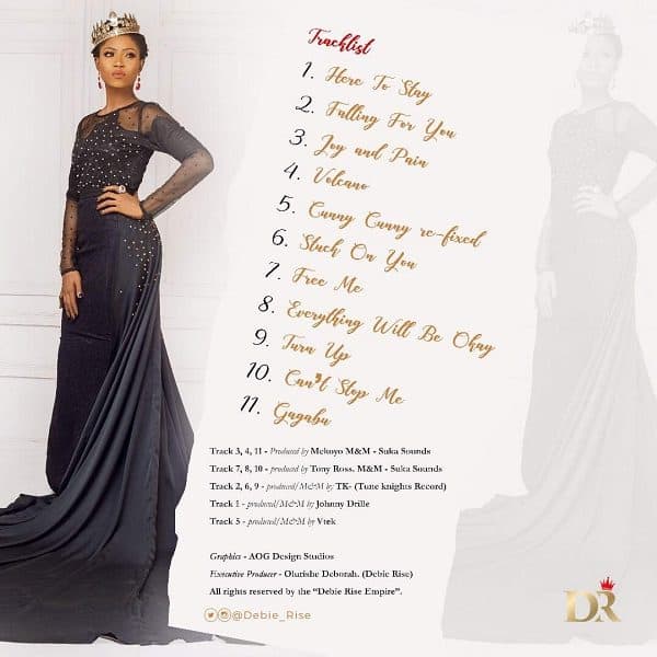 Debbie Rise Set For EP Album Launch In December (Photos)