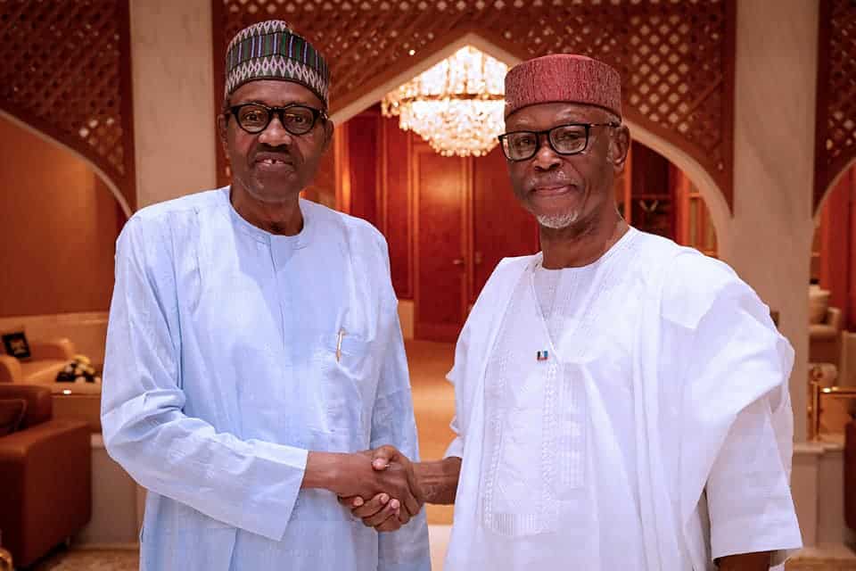 Buhari speaks on how Oyegun can continue as APC national chairman