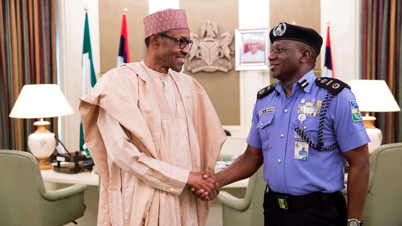 IGP Visit Buhari, Fails To Talk With Media