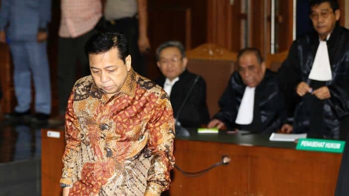 Indonesia’s former speaker gets 15 years in jail for corruption