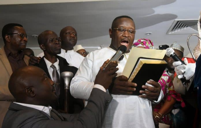 Julius Bio Sworn In As New President