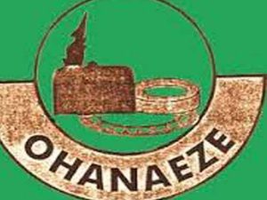 Ohanaeze Reacts To Blockage Of Onions To South East