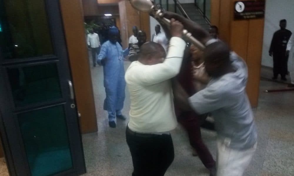 Stolen Senate Mace Recovered By Police