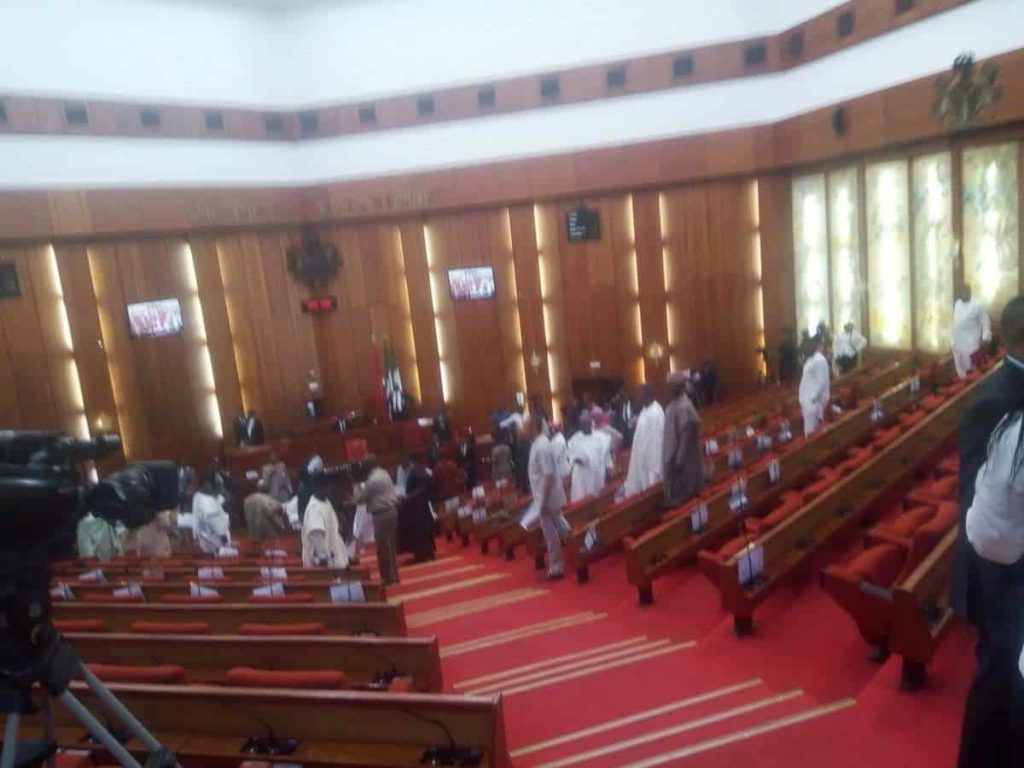 Scenes of the attack on National Assembly | Credit: Sumner Sambo
