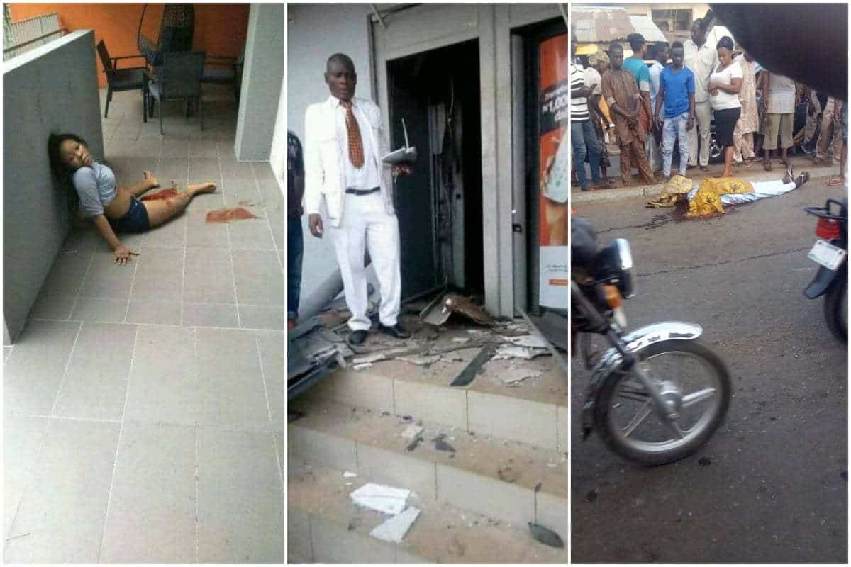 Bloodbath In Offa: Graphic Photos Of Police Officers, Other Victims Killed During The Deadly Bank Robbery In Kwara