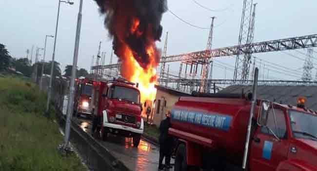 The Alagbon Injection Station in Dolphin Estate, Ikoyi, has been gutted by fire earlier today. According to the Eko Electricity Distribution Company (EKEDC), the fire started around 5:00 a.m.