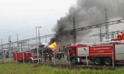 Darkness Looms As Fire Guts TCN Transmission Substation In Lagos
