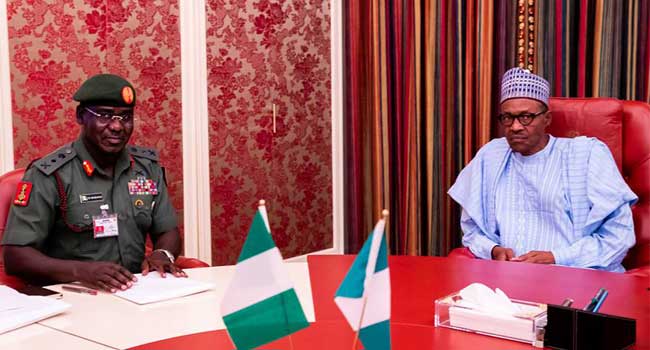 #EndSARS: Buhari Rejects Buratai’s Request To Deploy Soldiers