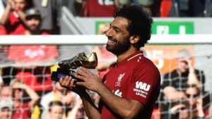 Salah wins premier league golden boot