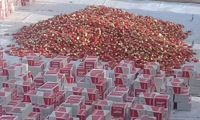 Army impounds 3 truckloads of ammunition