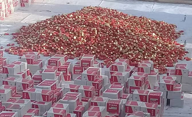 Army impounds 3 truckloads of ammunition