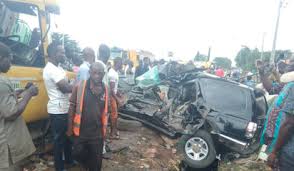 Many Injured In Tricycle, Bus, Train Crash In Lagos