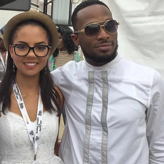 Image result for pictures of D'banj and his wife